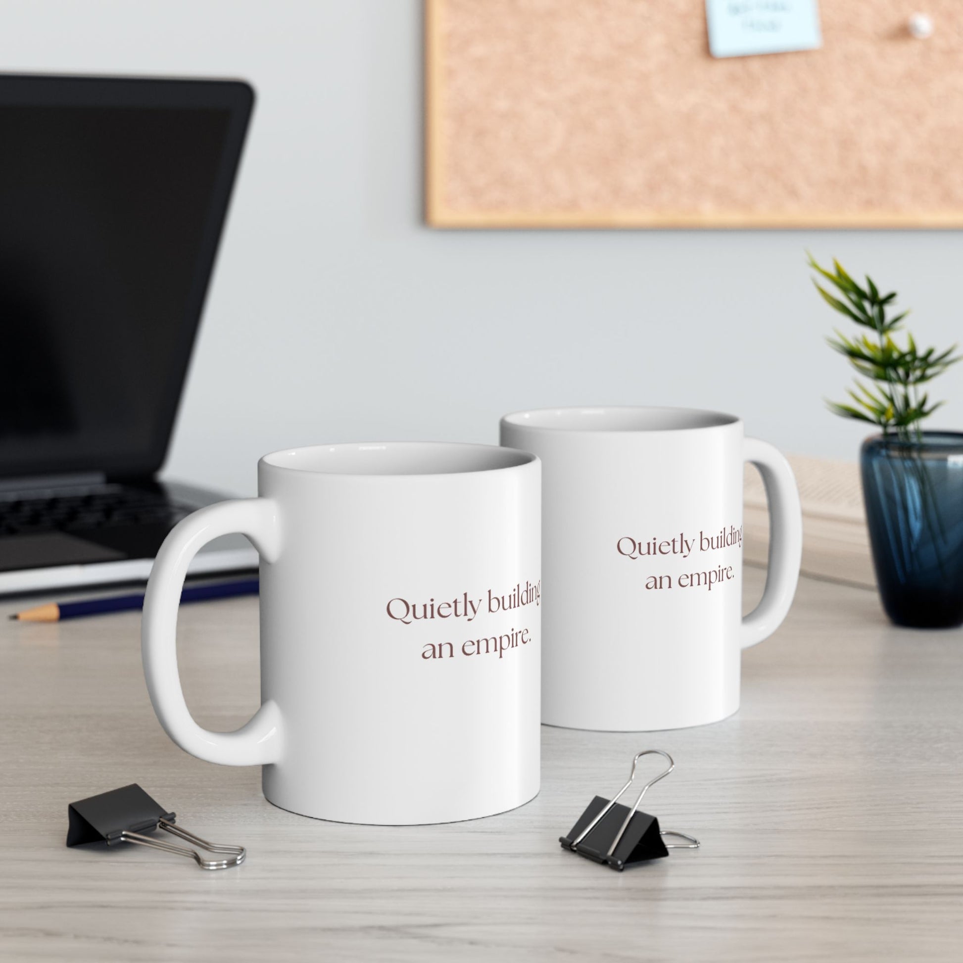 Inspirational Ceramic Mug - Motivational Quote Coffee Cup, Gifts for Friends, Office Decor, Birthday Present, Tea Lover's Mug