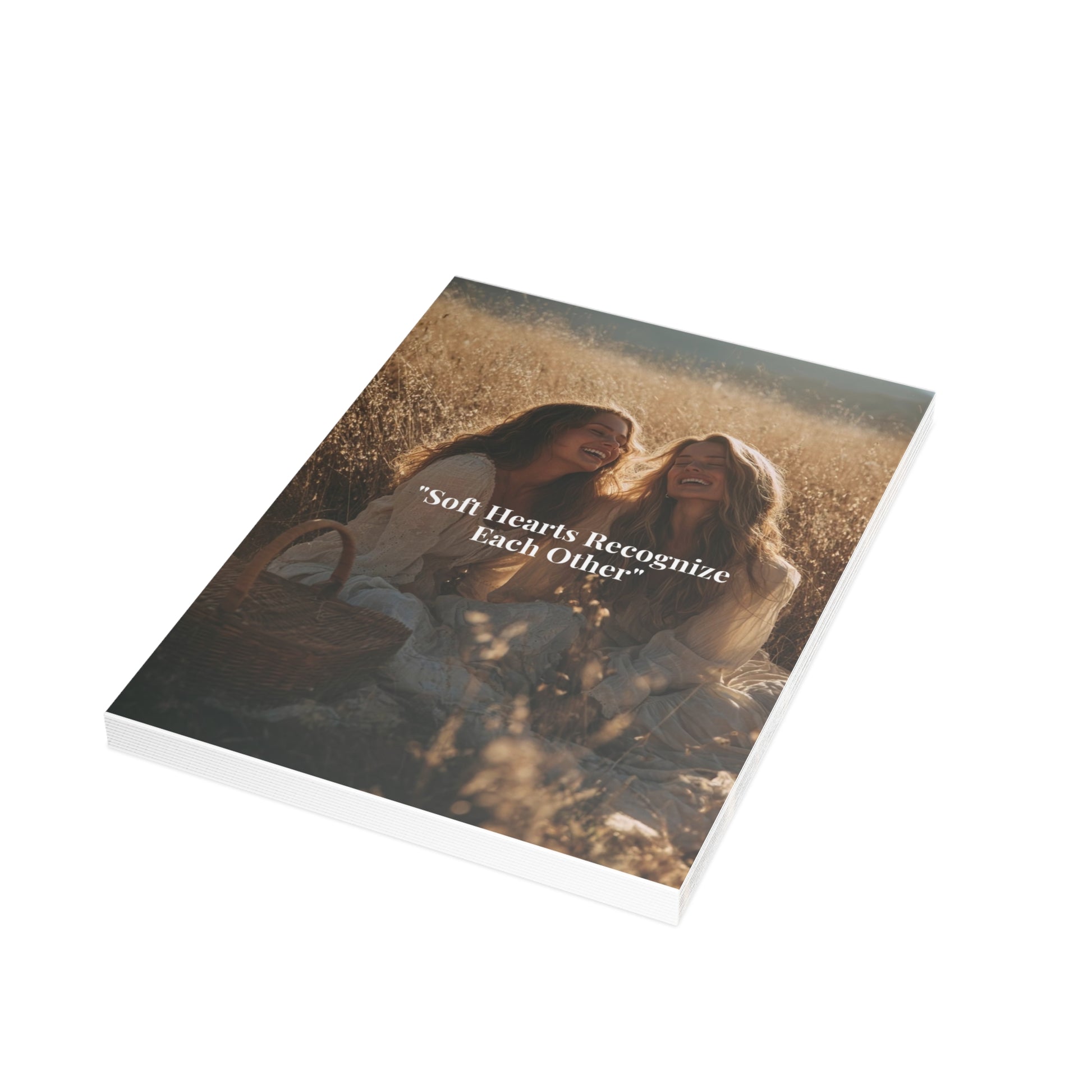 Soft Boss “Celebrating You” Postcard — Just Because Bestie Bundle with Envelopes - Perfect for Greetings, Invitations, Holiday Wishes, Thank You Notes, and More