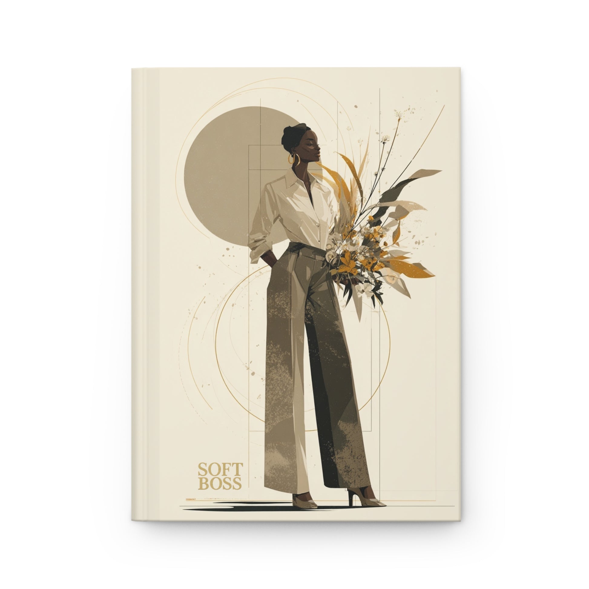 La Femme Forte Elegant Hardcover Journal for Boss Minds | Inspirational Gift, Office Supplies, Journaling, Self-Care, Soft Boss