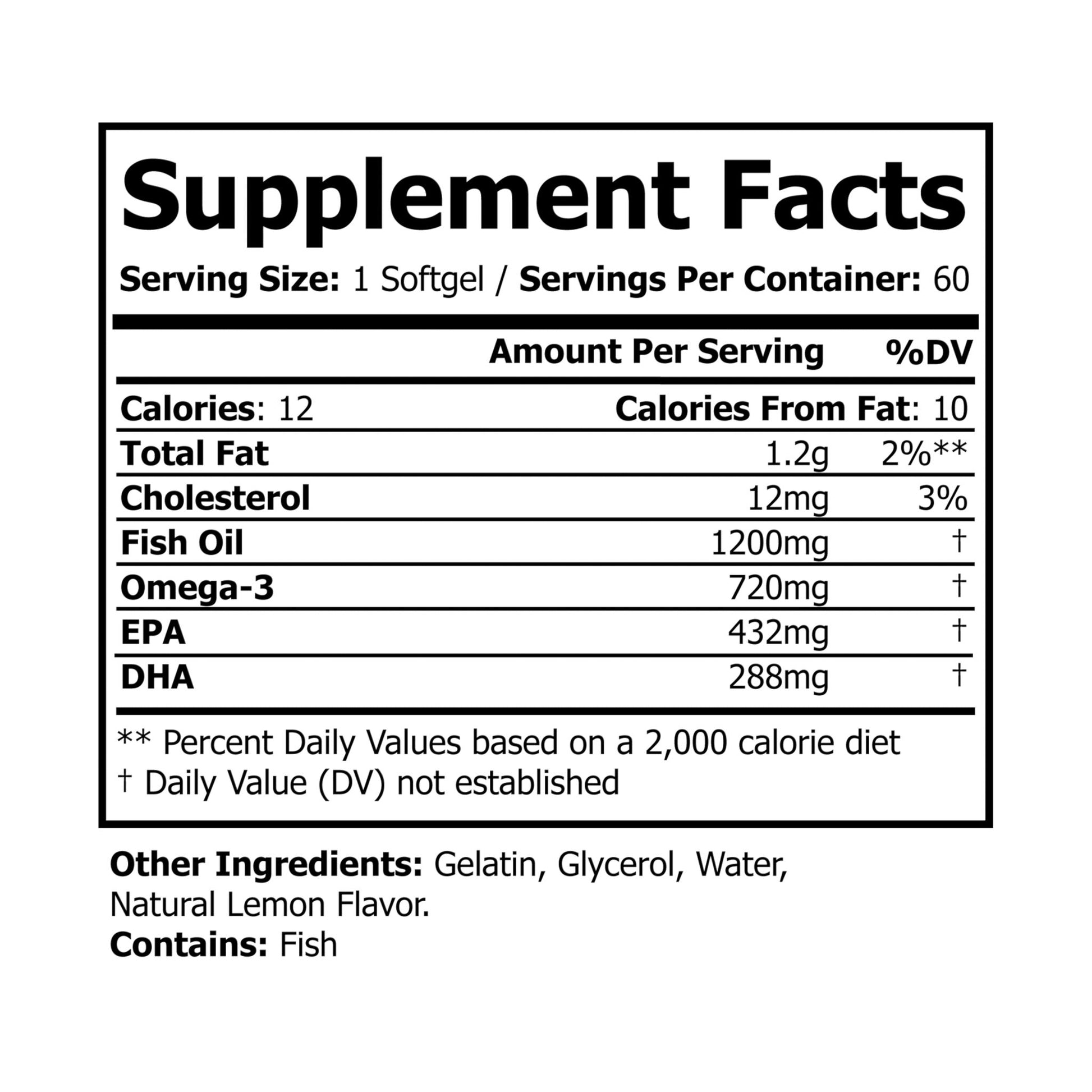 BotaniFlow™ Omega-3 Strength That Flows from Within
(60 Softgels)