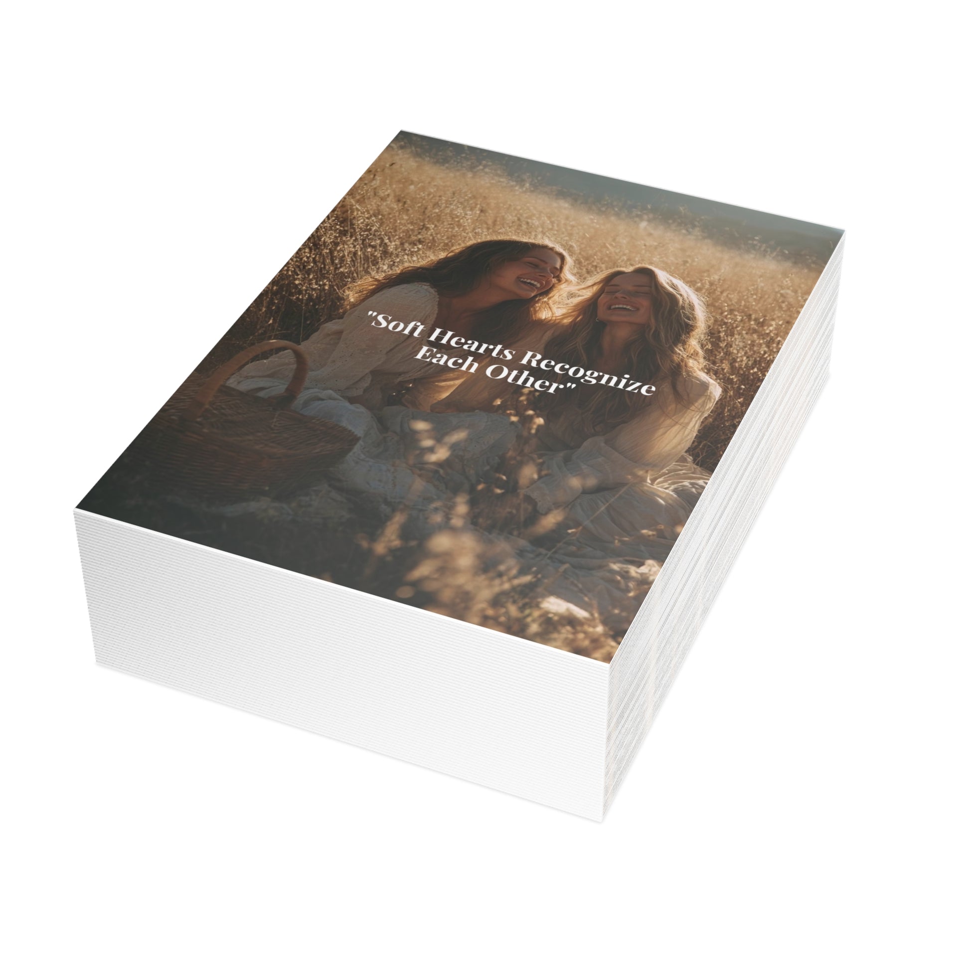 Soft Boss “Celebrating You” Postcard — Just Because Bestie Bundle with Envelopes - Perfect for Greetings, Invitations, Holiday Wishes, Thank You Notes, and More