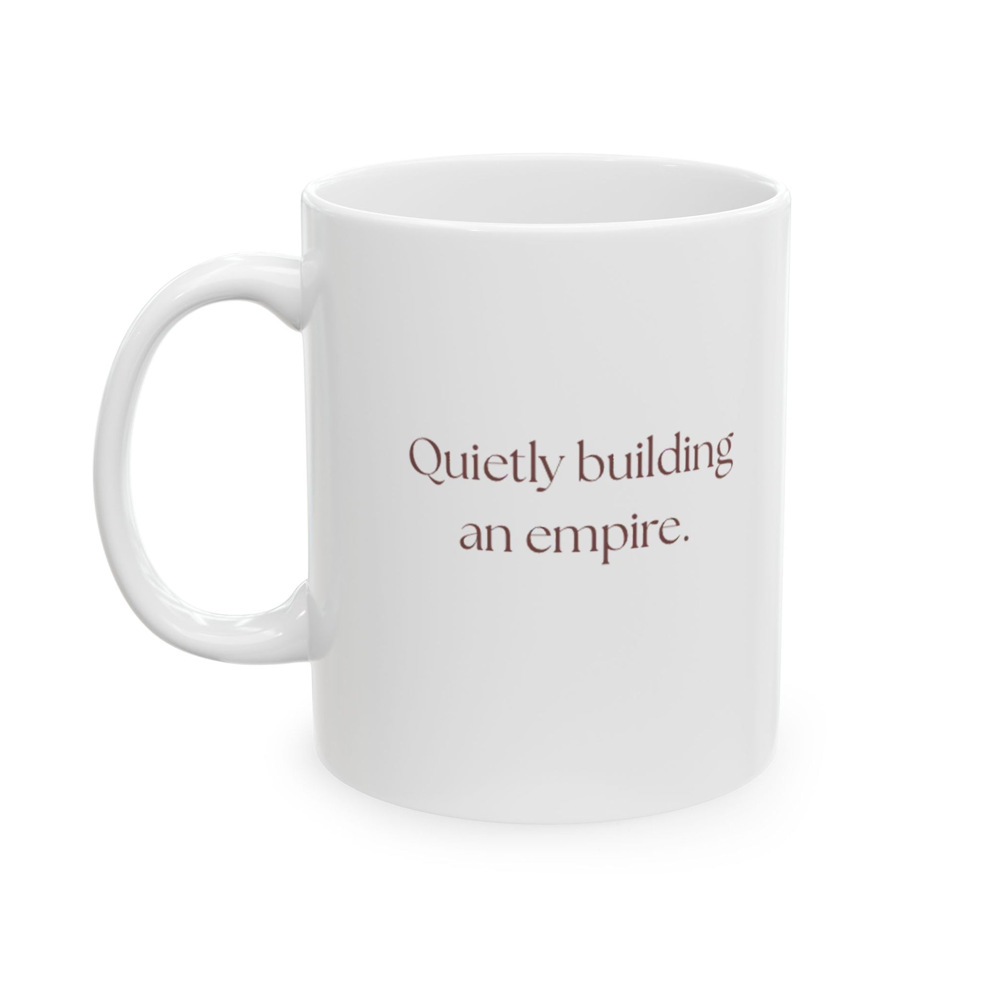 Inspirational Ceramic Mug - Motivational Quote Coffee Cup, Gifts for Friends, Office Decor, Birthday Present, Tea Lover's Mug