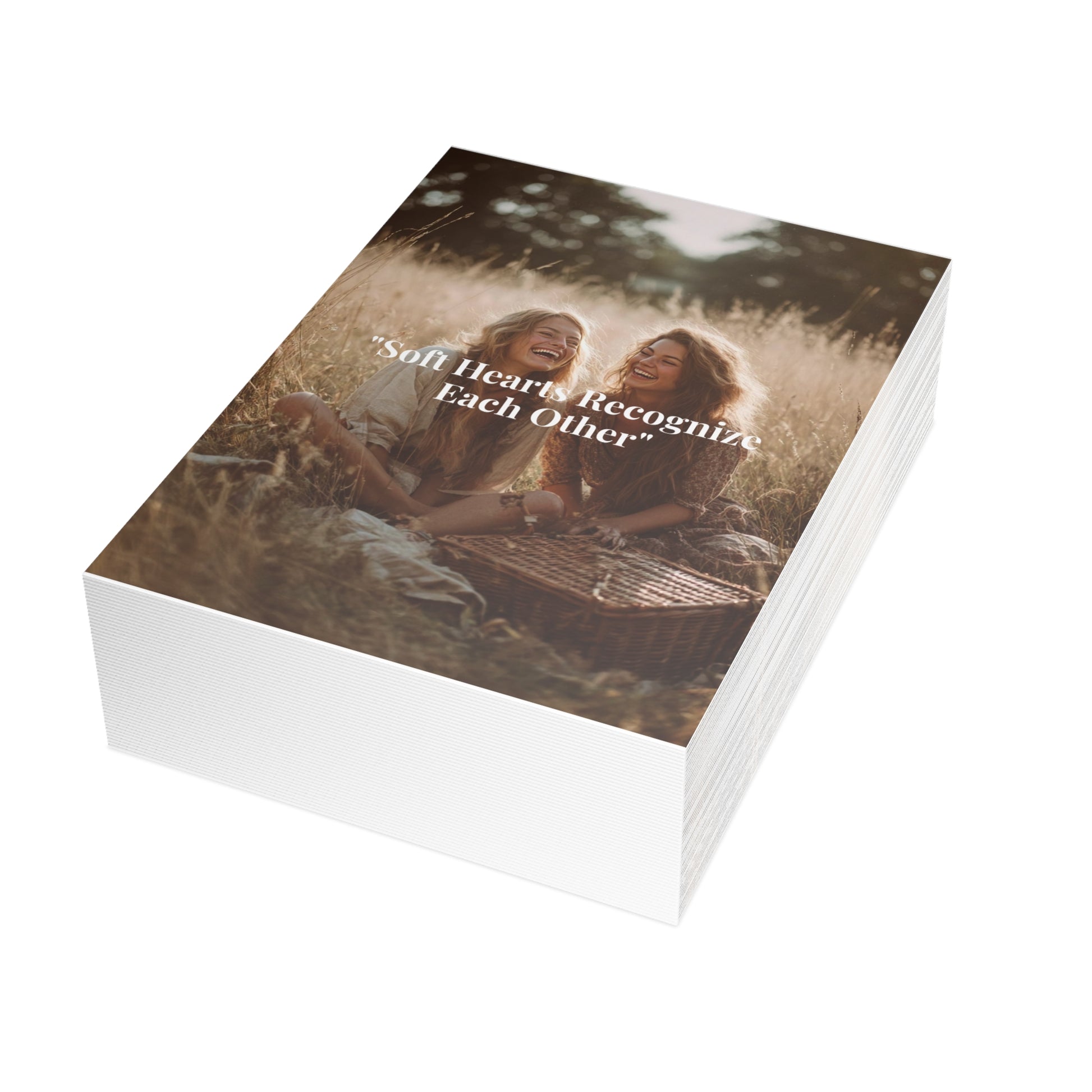 Soft Boss “Celebrating You” Postcard — Just Because Bestie Bundle with Envelopes - Perfect for Greetings, Invitations, Holiday Wishes, Thank You Notes, and More