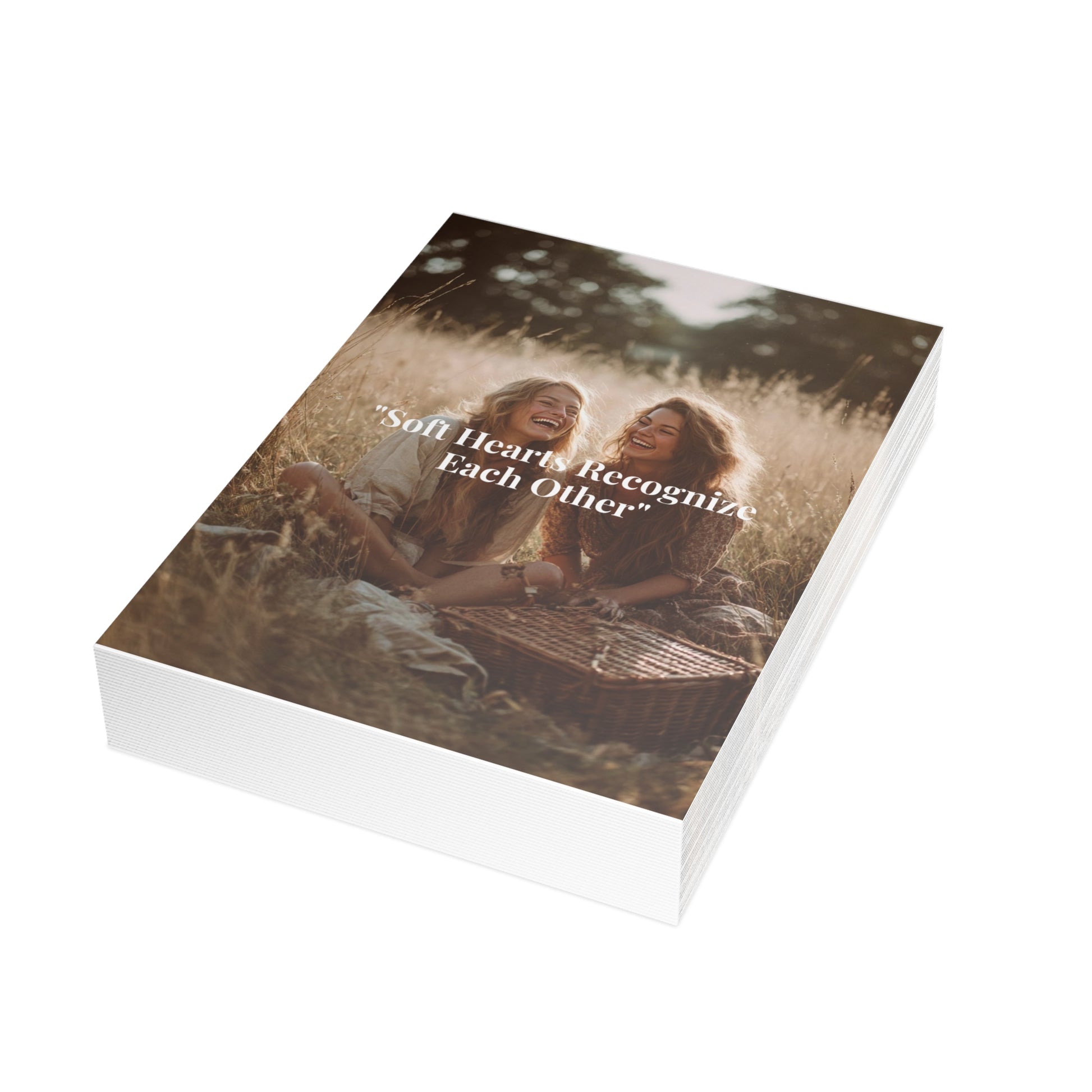 Soft Boss “Celebrating You” Postcard — Just Because Bestie Bundle with Envelopes - Perfect for Greetings, Invitations, Holiday Wishes, Thank You Notes, and More