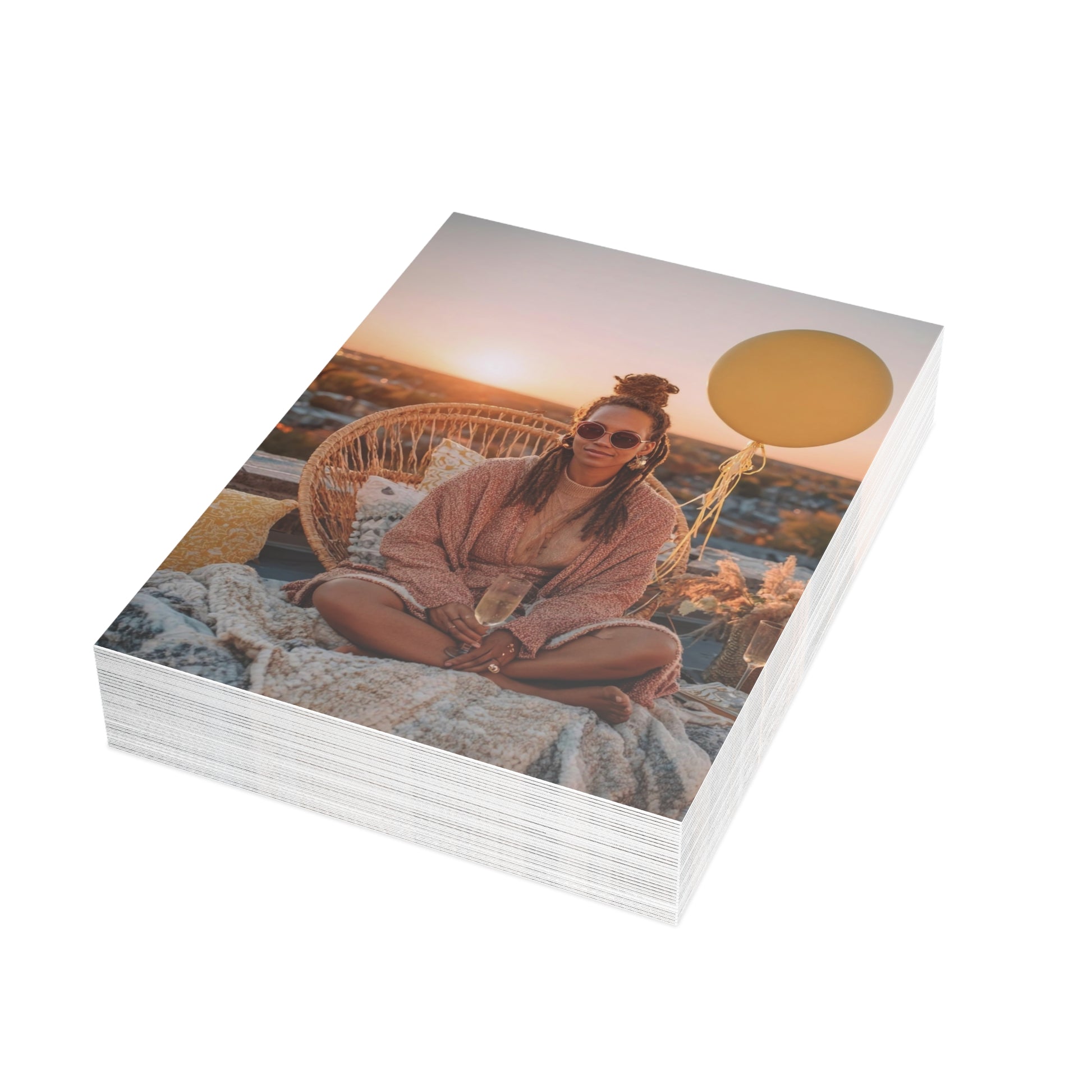 Soft Boss “Birthday Like A Boss” Greeting Card Bundle with Envelopes