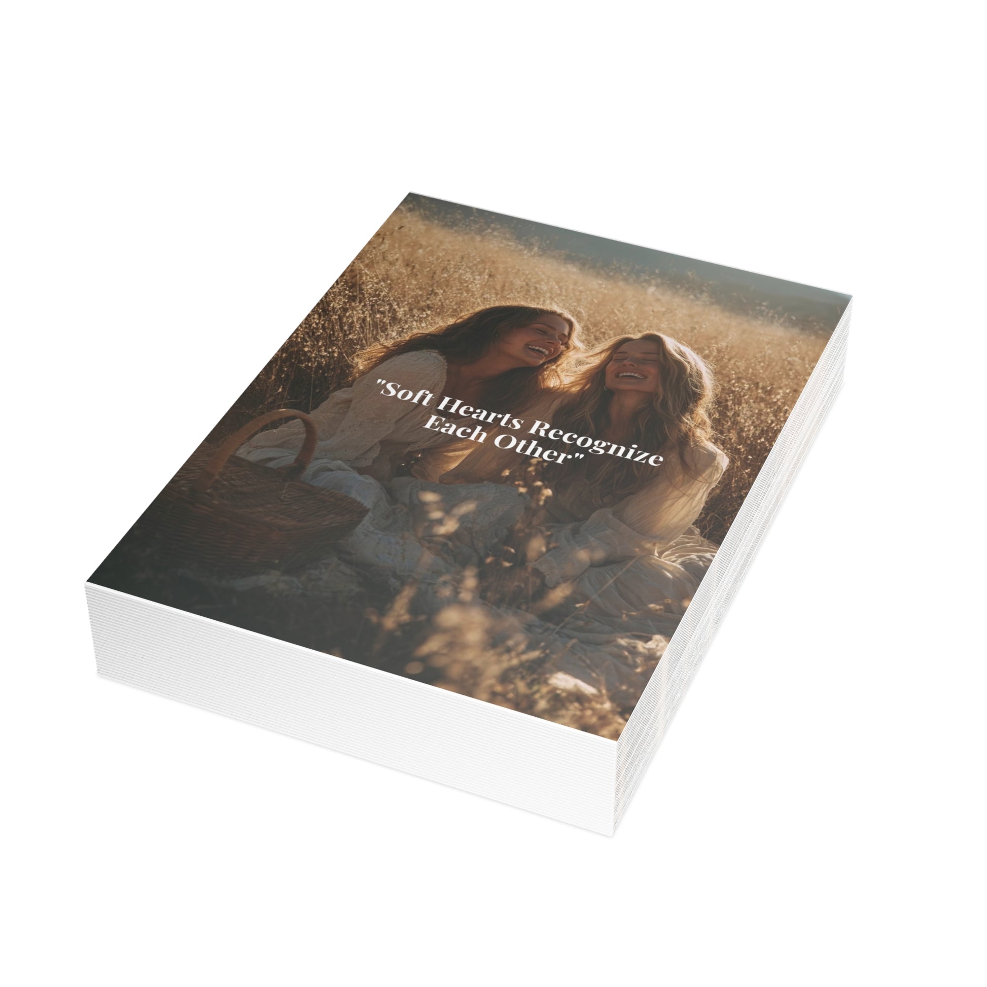Soft Boss “Celebrating You” Postcard — Just Because Bestie Bundle with Envelopes - Perfect for Greetings, Invitations, Holiday Wishes, Thank You Notes, and More