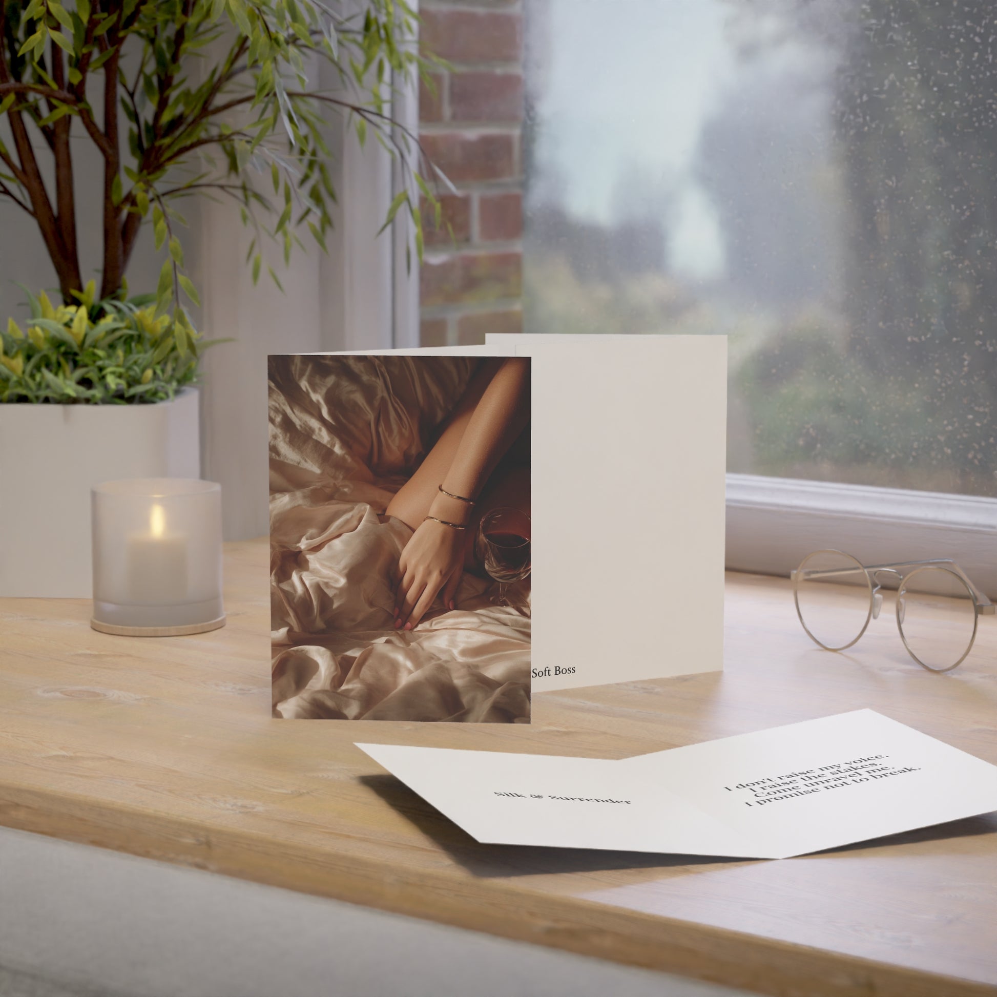 Soft Boss “Velvet Notes” Greeting Card Bundle with Envelopes