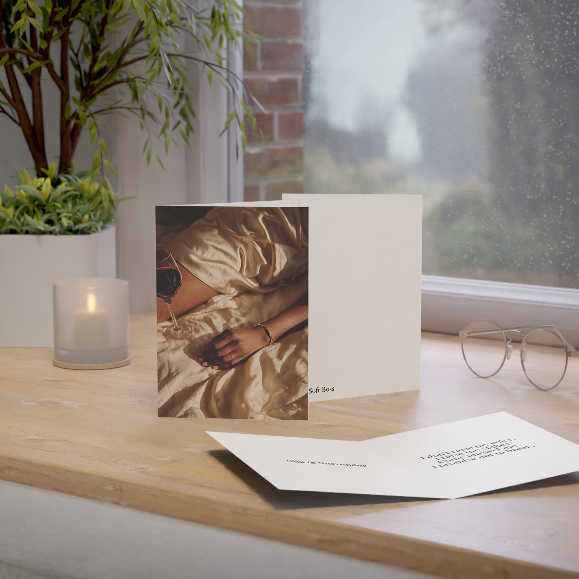 Soft Boss “Velvet Notes” Greeting Card Bundle with Envelopes