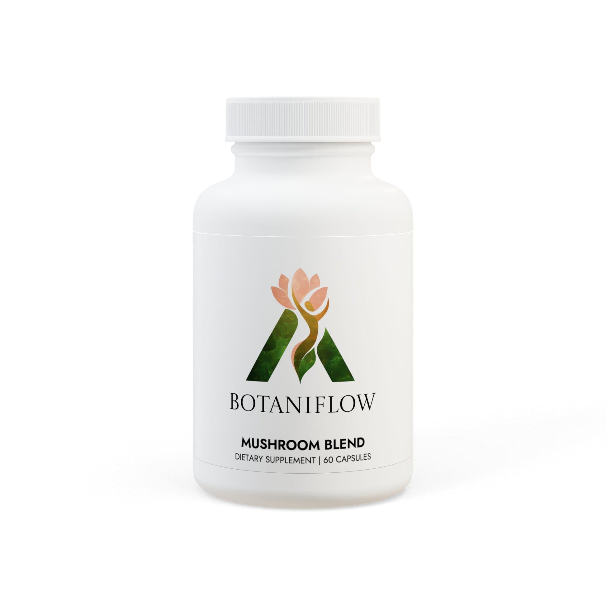 BotaniFlow™ Mushroom Blend Brain, Body, and Energy in Harmony (60 Capsules)