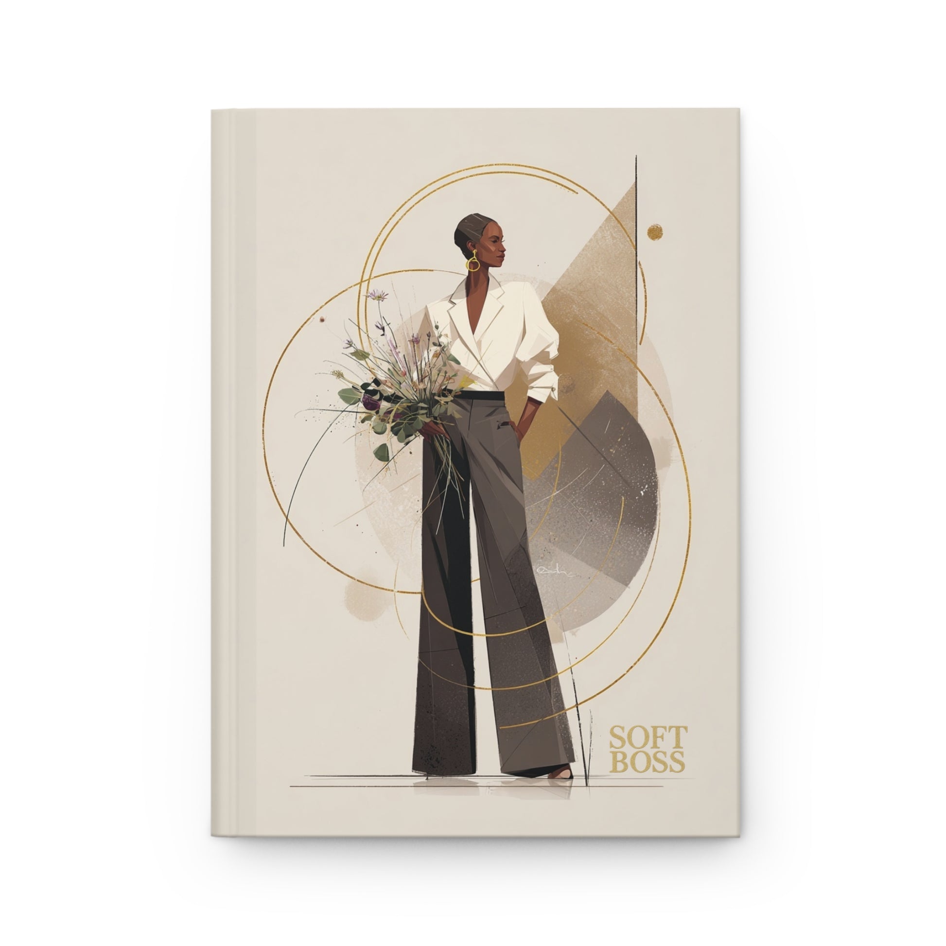 La Femme Forte Elegant Hardcover Journal for Boss Minds | Inspirational Gift, Office Supplies, Journaling, Self-Care, Soft Boss