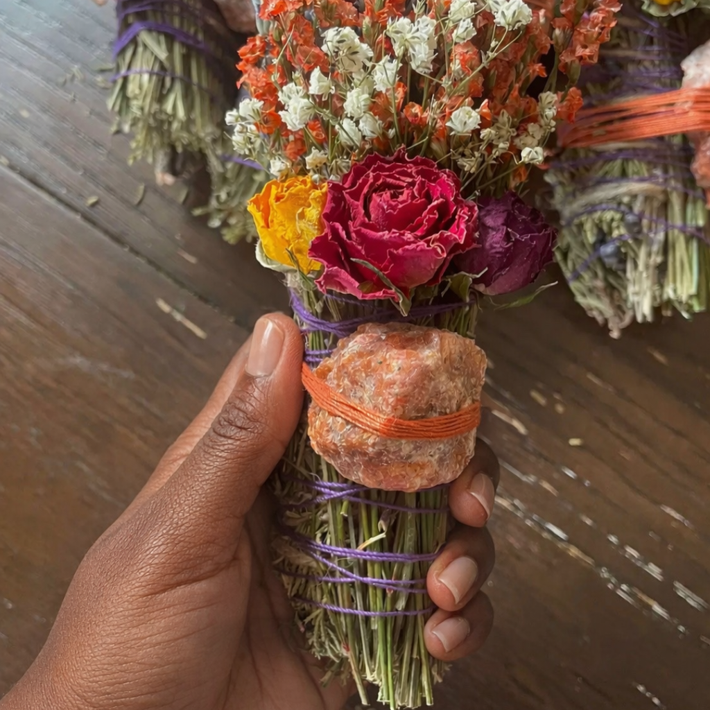 Sacred Sunstone Smudge Bundle