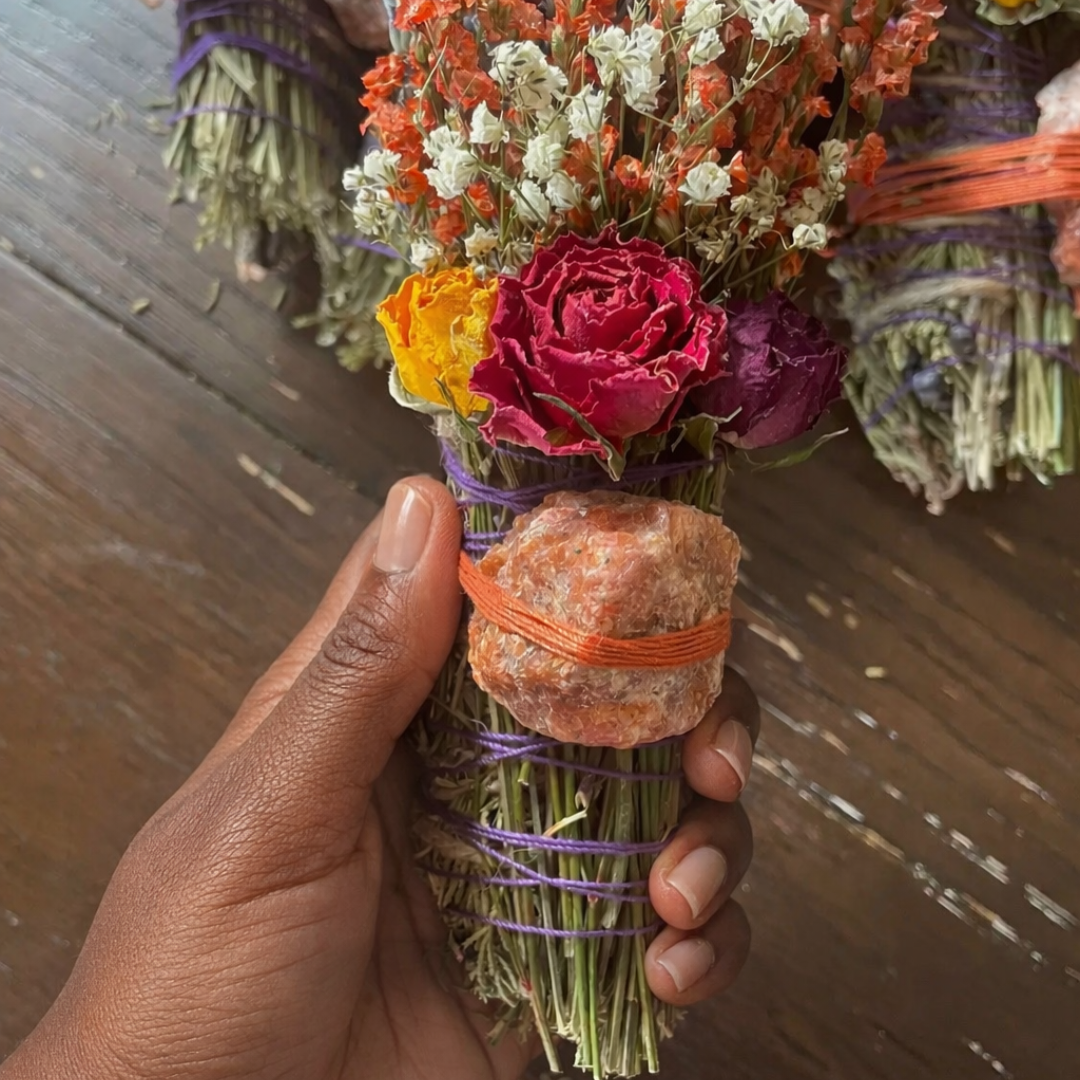 Sacred Sunstone Smudge Bundle