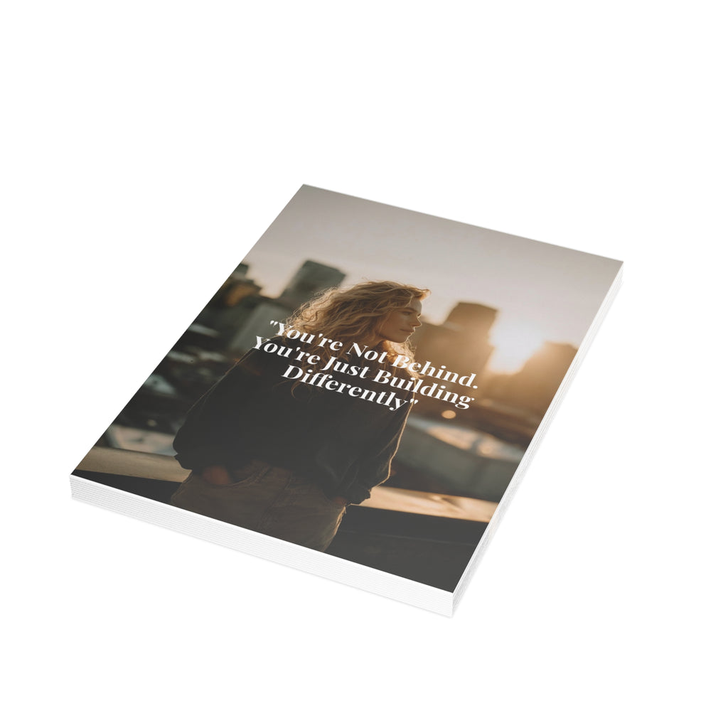 Soft Boss “Sis, don’t fold” Encouragement Postcard Bundle with Envelopes - Perfect for Greetings, Invitations, Holiday Wishes, Thank You Notes, and More