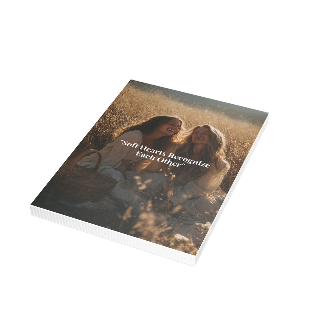 Soft Boss “Celebrating You” Postcard — Just Because Bestie Bundle with Envelopes - Perfect for Greetings, Invitations, Holiday Wishes, Thank You Notes, and More