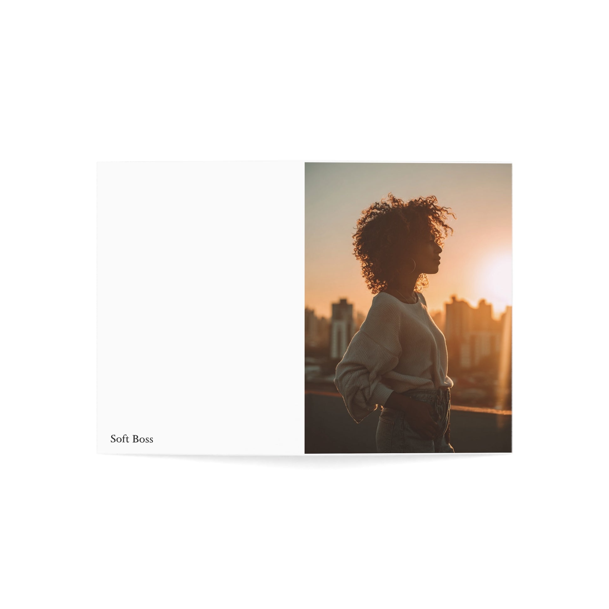 Soft Boss “Sis, Don’t Fold” Encouragement Greeting Card Bundle with Envelopes