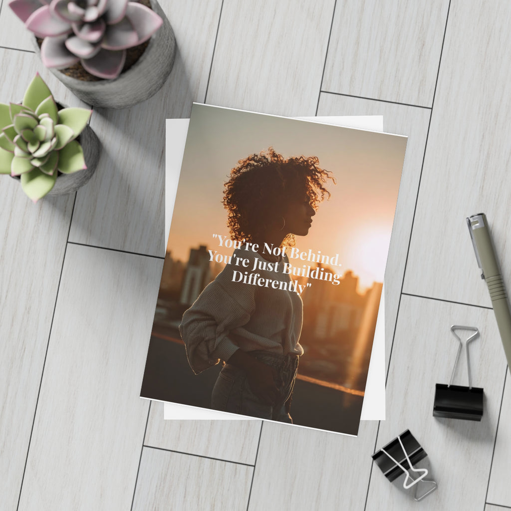 Soft Boss “Sis, Don’t Fold” Encouragement Postcard Bundle with Envelopes - Perfect for Greetings, Invitations, Holiday Wishes, Thank You Notes, and More