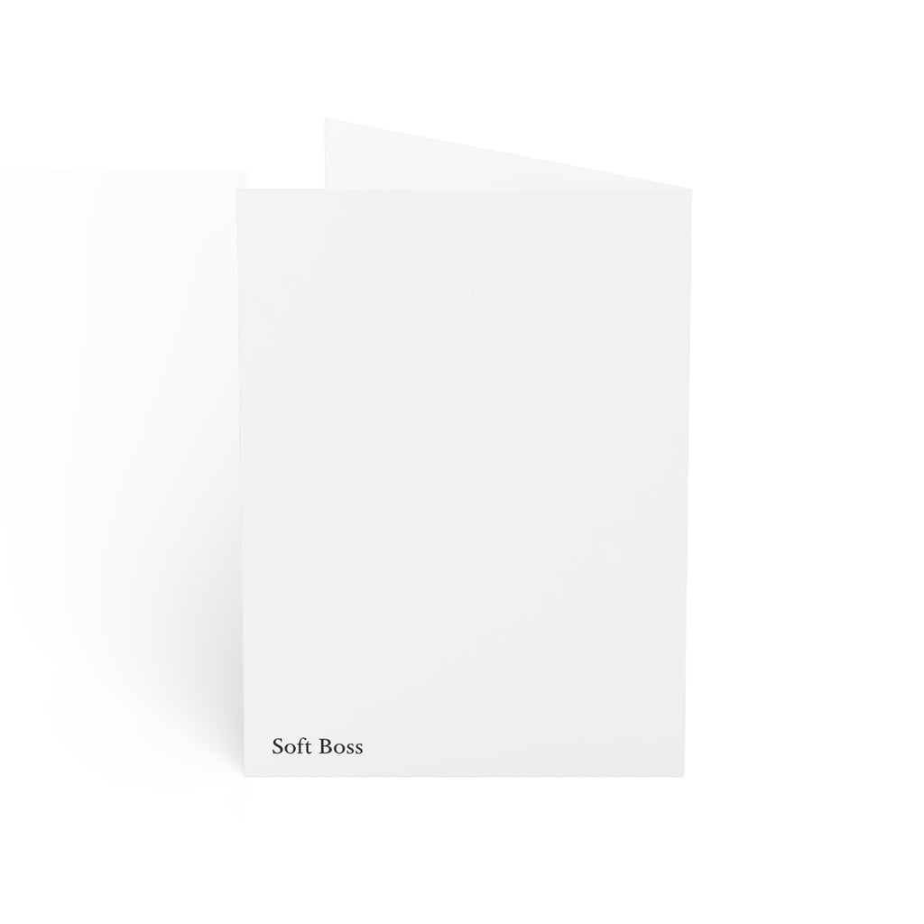 Soft Boss “Sis, Don’t Fold” Encouragement Greeting Card Bundle with Envelopes