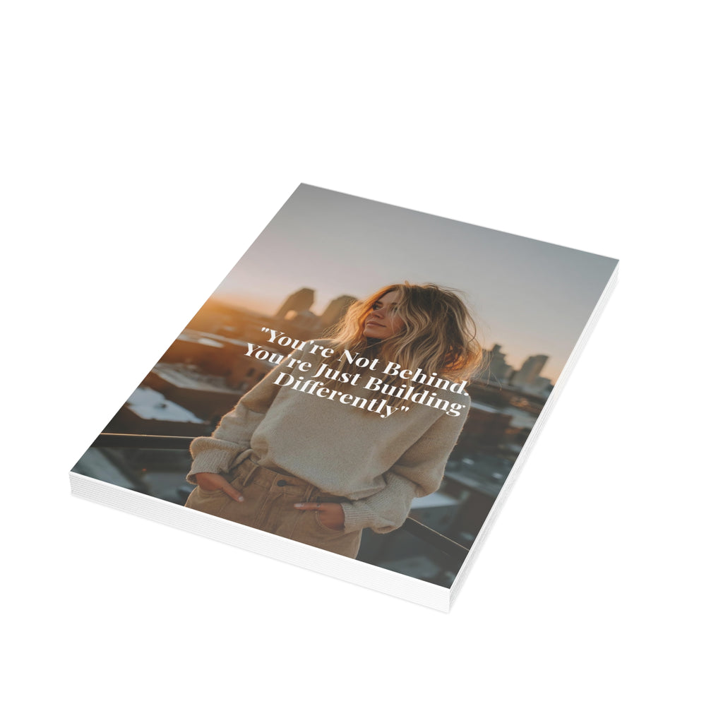 Soft Boss “Sis, don’t fold” Encouragement Postcard Bundle with Envelopes - Perfect for Greetings, Invitations, Holiday Wishes, Thank You Notes, and More