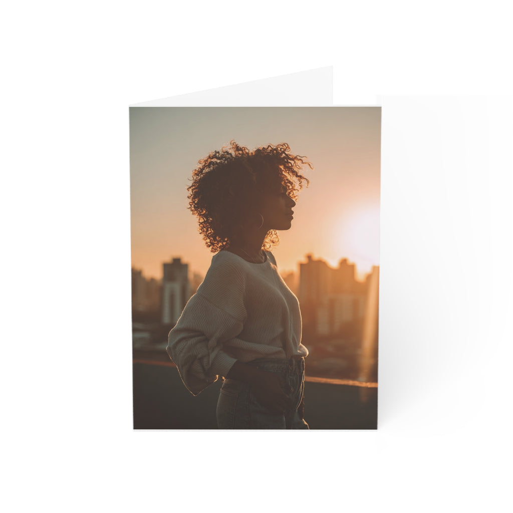 Soft Boss “Sis, Don’t Fold” Encouragement Greeting Card Bundle with Envelopes