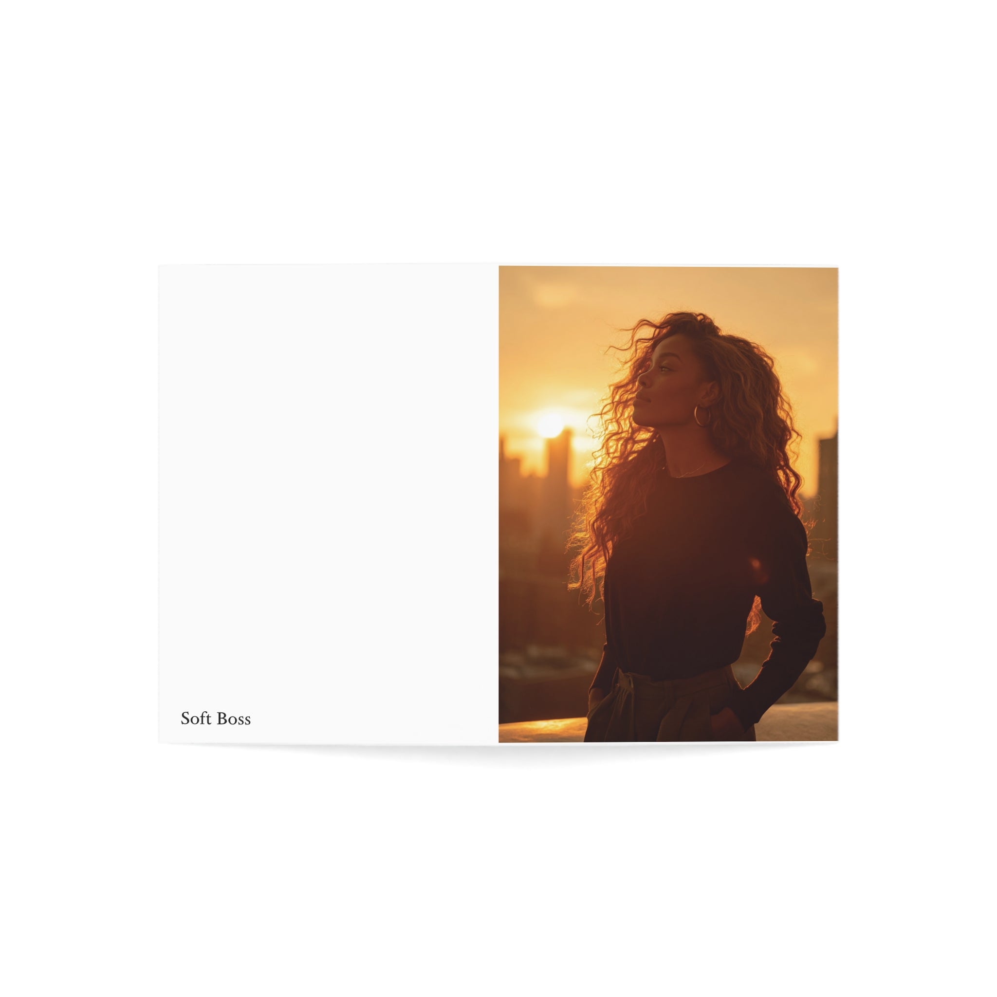 Soft Boss “Sis, Don’t Fold” Encouragement Greeting Card Bundle with Envelopes