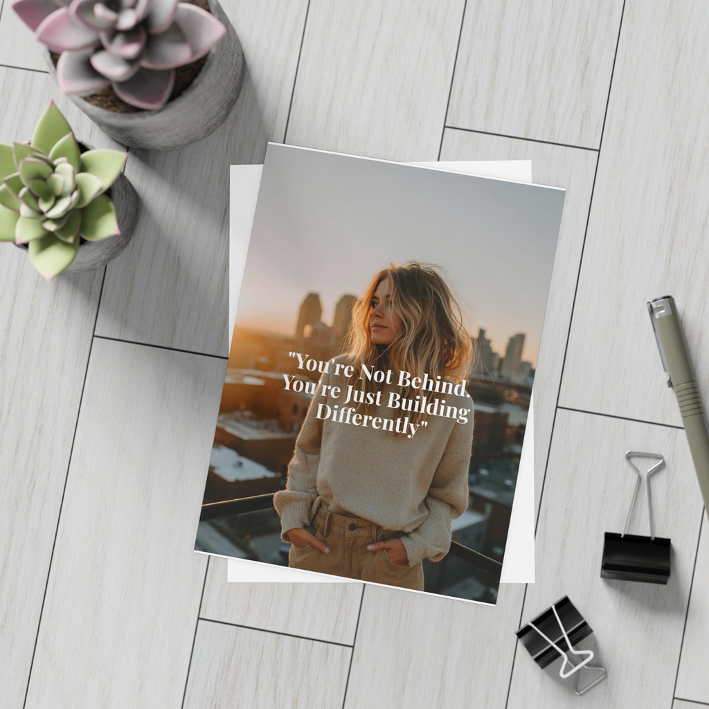 Soft Boss “Sis, don’t fold” Encouragement Postcard Bundle with Envelopes - Perfect for Greetings, Invitations, Holiday Wishes, Thank You Notes, and More