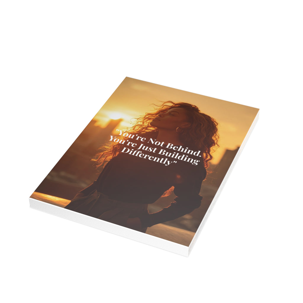 Soft Boss “Sis, don’t fold” Encouragement Postcard Bundle with Envelopes - Perfect for Greetings, Invitations, Holiday Wishes, Thank You Notes, and More