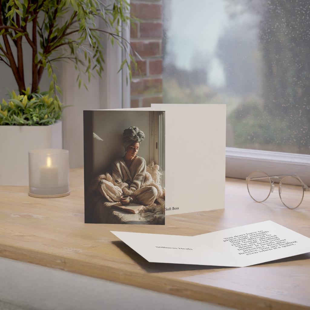 Soft Boss “Held” Greeting Card Bundle with Envelopes