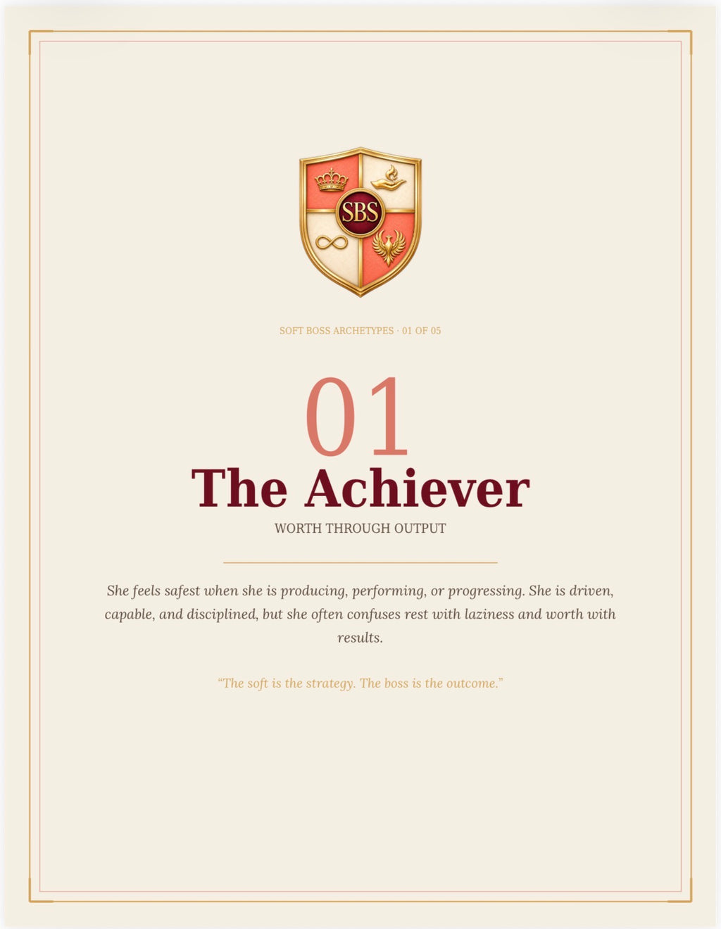 Achiever Archetype Guide