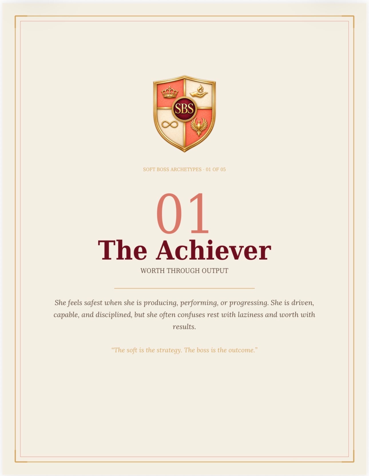 Achiever Archetype Guide