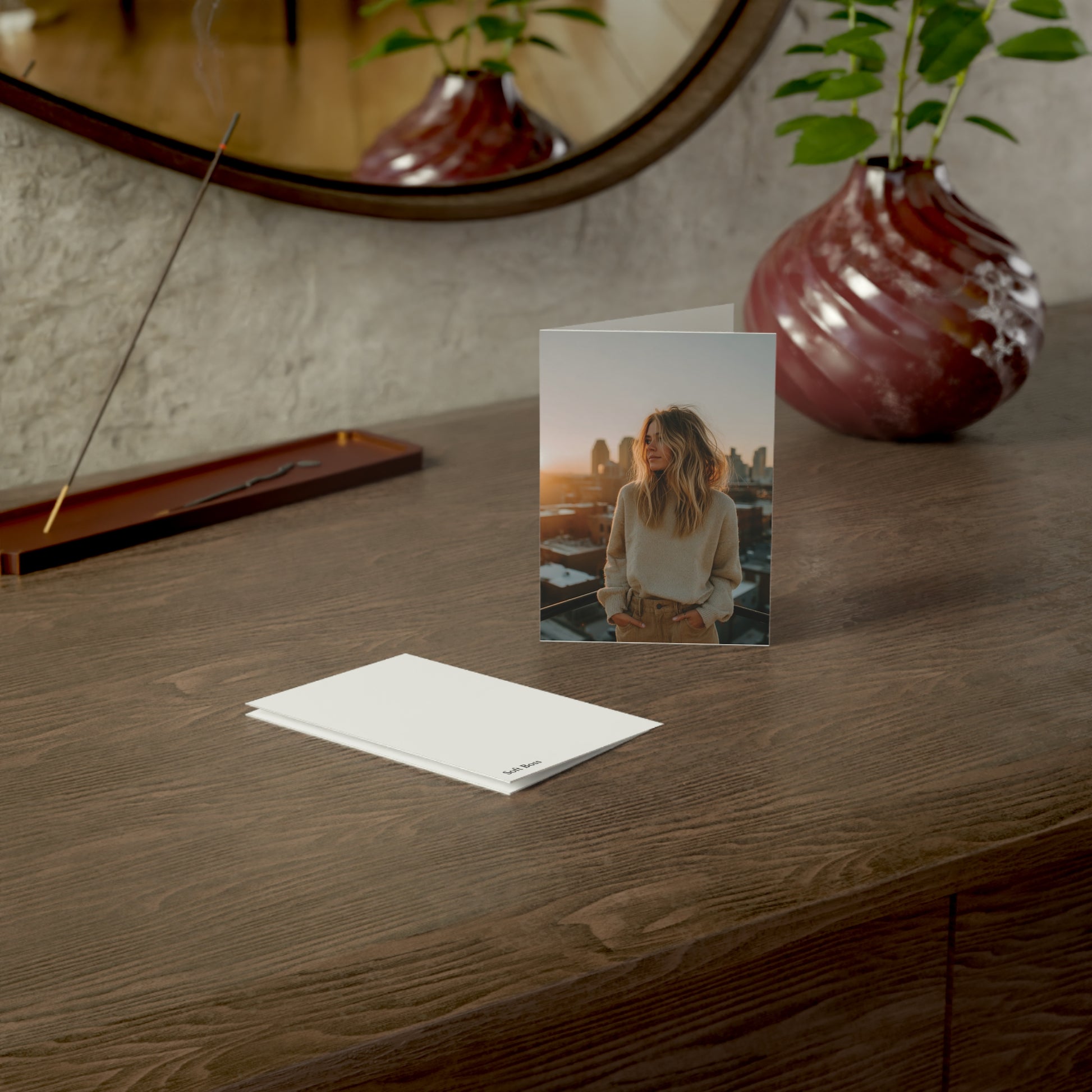 Soft Boss “Sis, Don’t Fold” Encouragement Greeting Card