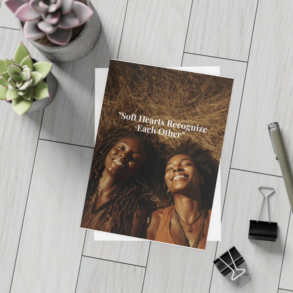 Soft Boss “Celebrating You” Postcard — Just Because Bestie Bundle with Envelopes - Perfect for Greetings, Invitations, Holiday Wishes, Thank You Notes, and More