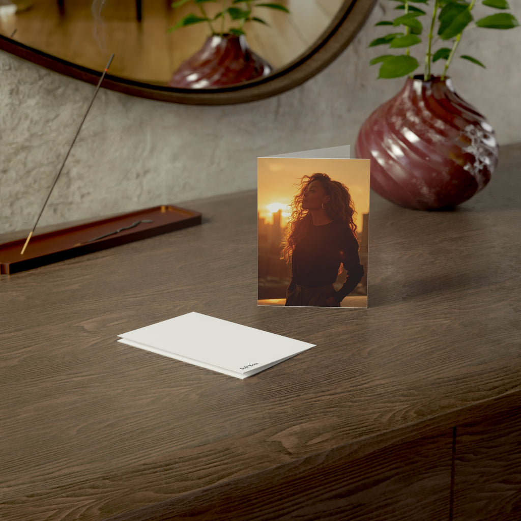 Soft Boss “Sis, Don’t Fold” Encouragement Greeting Card Bundle with Envelopes