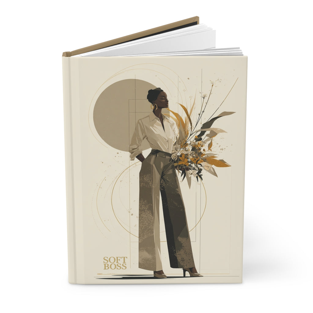 La Femme Forte Elegant Hardcover Journal for Boss Minds | Inspirational Gift, Office Supplies, Journaling, Self-Care, Soft Boss
