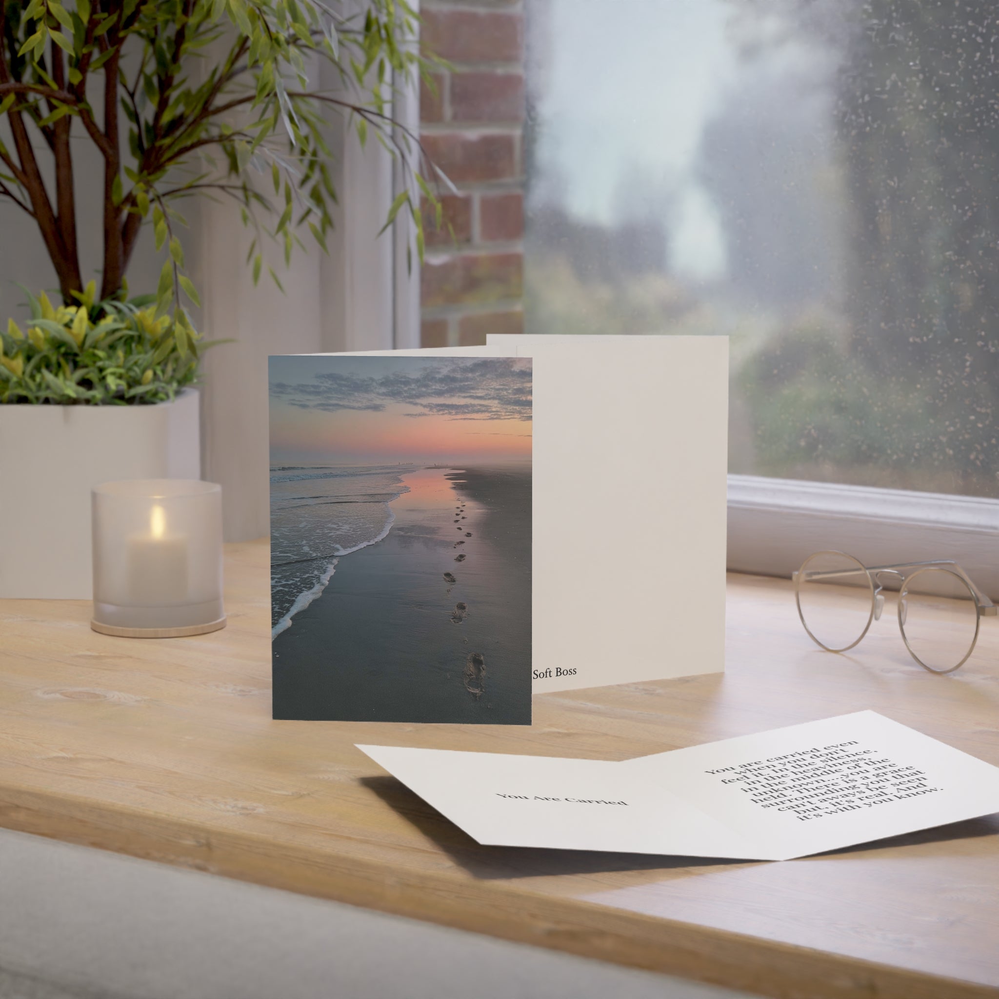 Soft Boss “Held” Greeting Card Bundle with Envelopes
