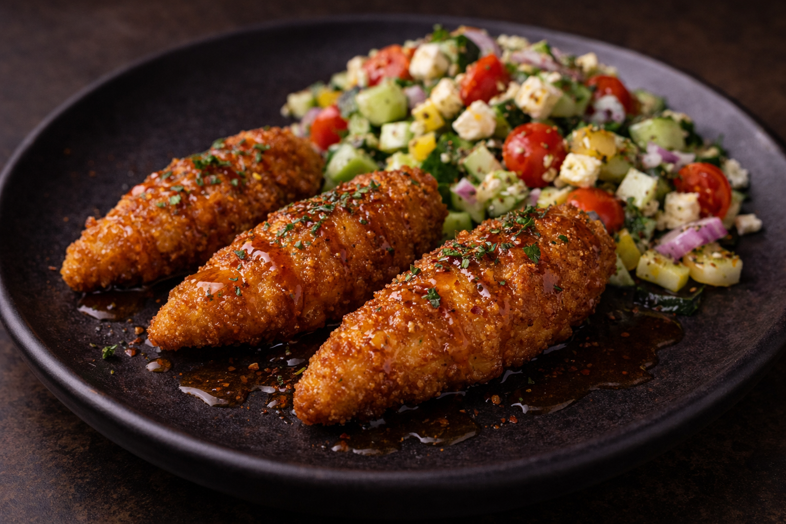 Cornmeal Chicken Bites