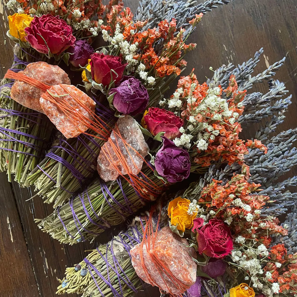 Sacred Sunstone Smudge Bundle