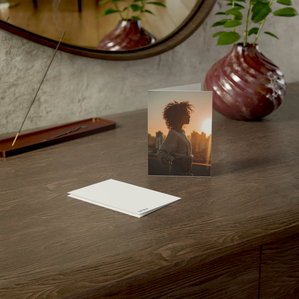 Soft Boss “Sis, Don’t Fold” Encouragement Greeting Card Bundle with Envelopes