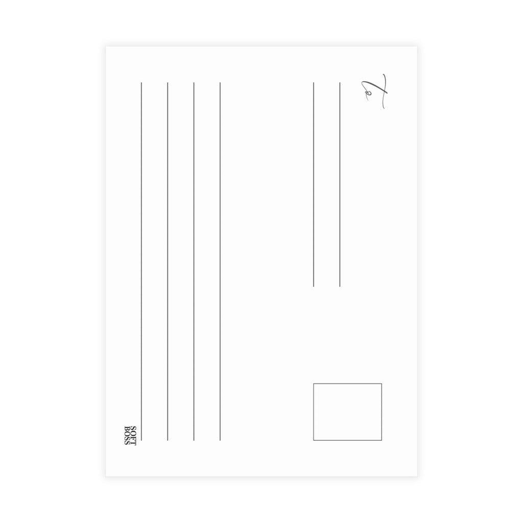 Soft Boss “Sis, Don’t Fold” Encouragement Postcard Bundle with Envelopes - Perfect for Greetings, Invitations, Holiday Wishes, Thank You Notes, and More