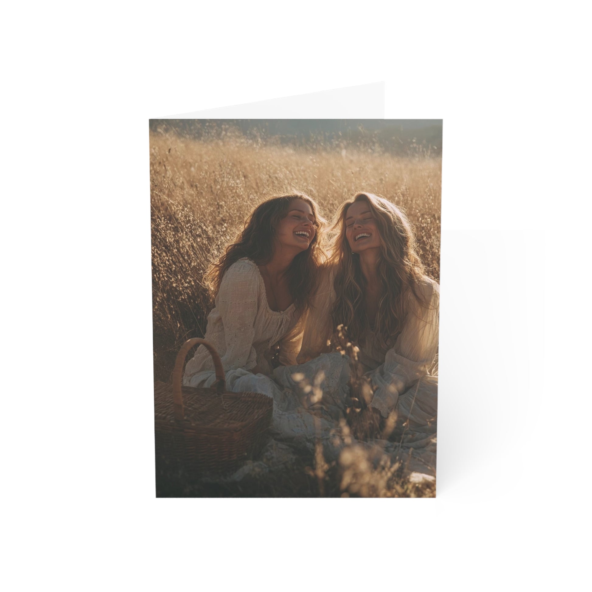 “Soft Boss Energy” Greeting Card — Just Because Bestie (1, 10, 30, and 50pcs)
