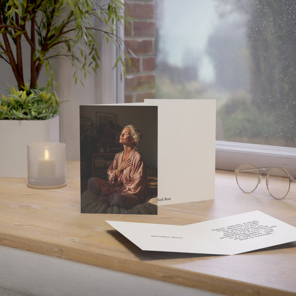 Soft Boss “Held” Greeting Card Bundle with Envelopes