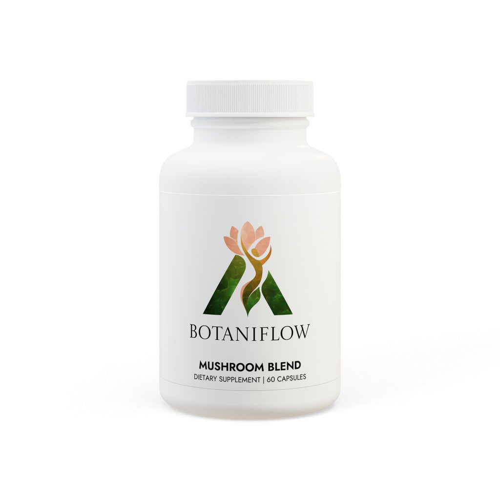 BotaniFlow™ Mushroom Blend Brain, Body, and Energy in Harmony (60 Capsules)