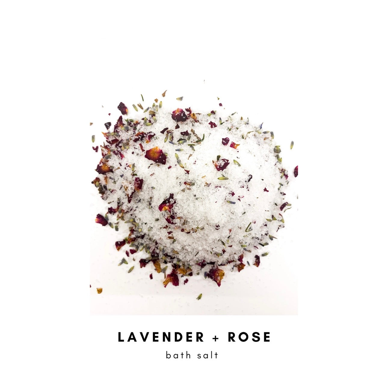 8oz Lavender & Rose Bath Salt
