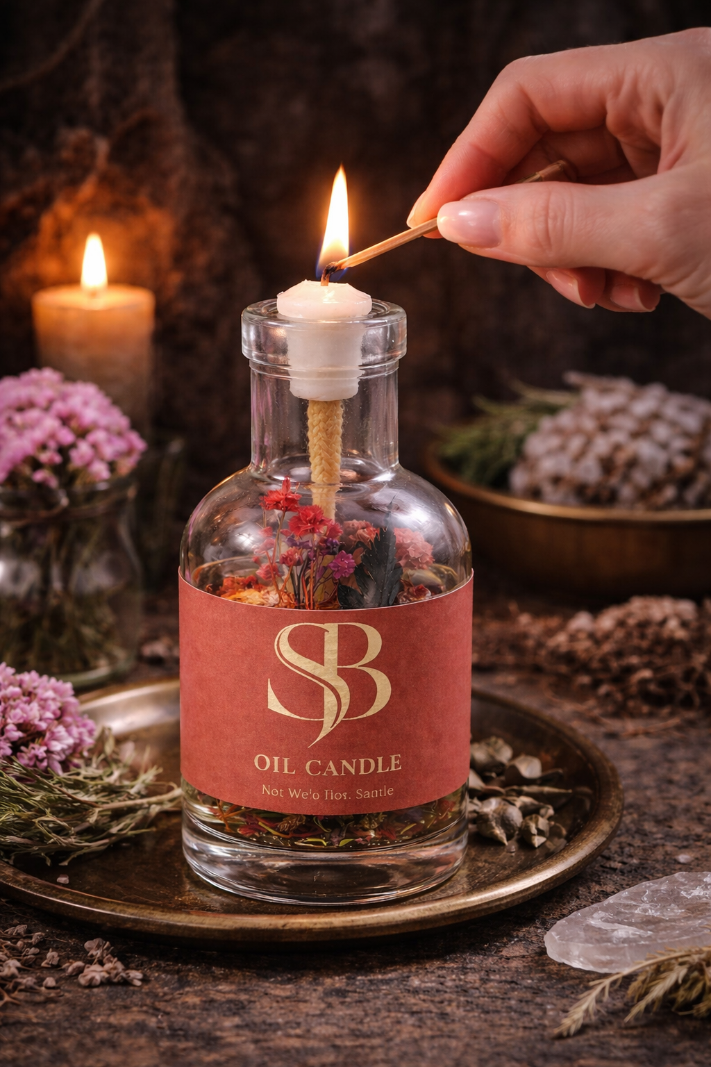 Lilith Oil Candle