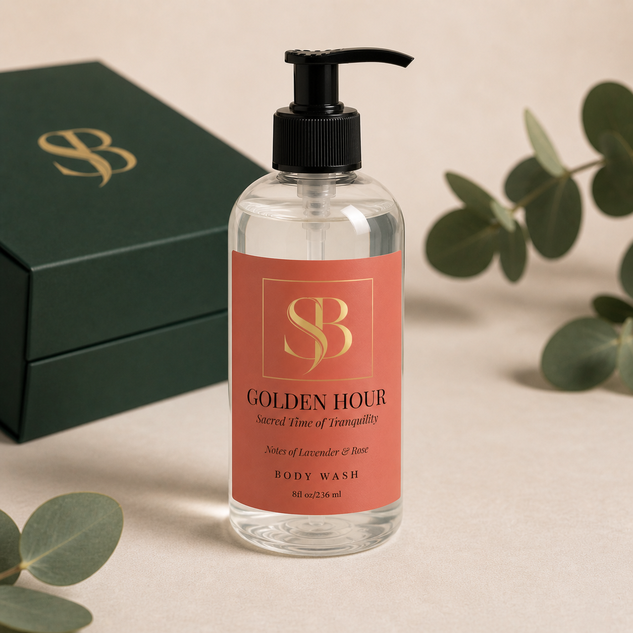8oz Golden Hour Body Wash
