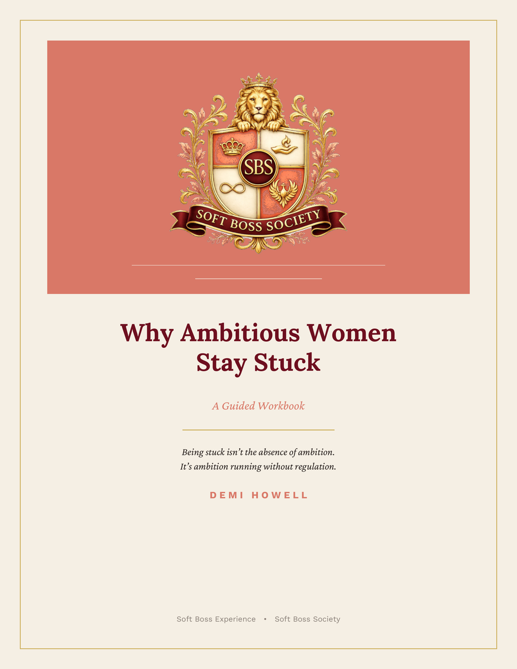Why Ambitious Women Stay Stuck