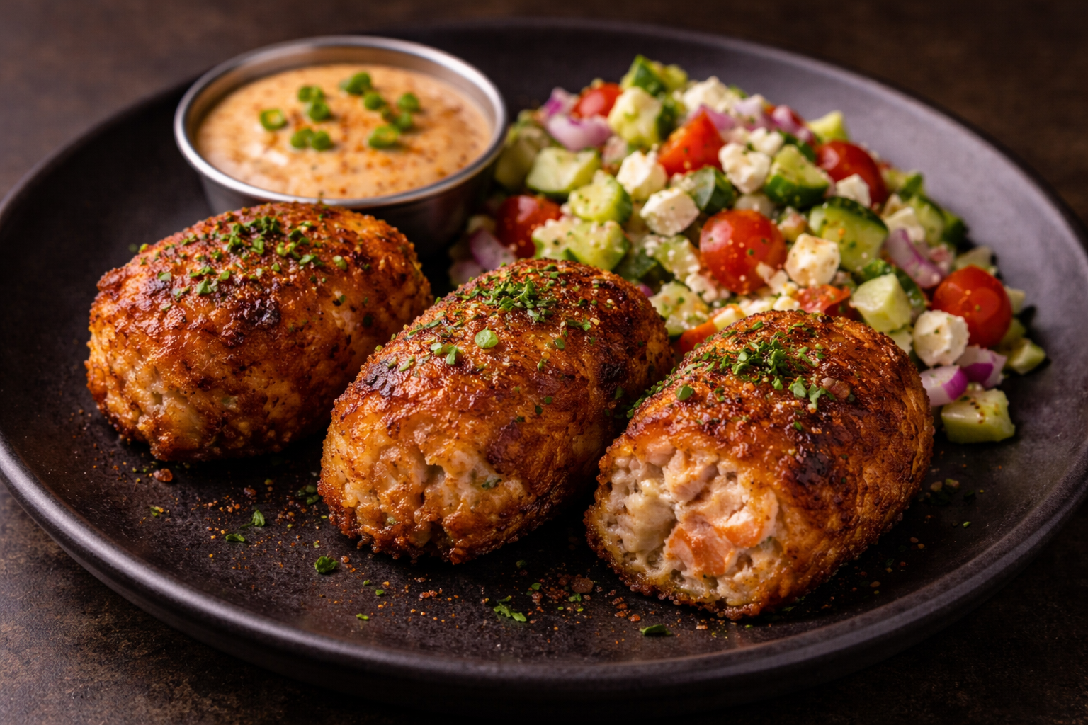 Salmon Croquette Bites