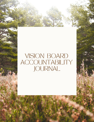 Vision Board Accountability Journal