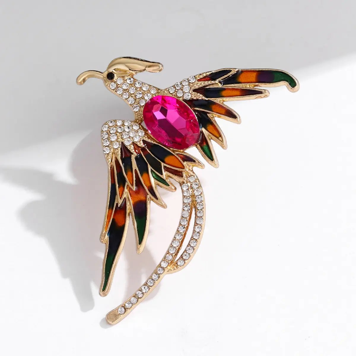 Phoenix Rebirth Luxury Eco Brooch